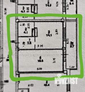 1-к квартира, вторичка, 50м2, 19/20 этаж