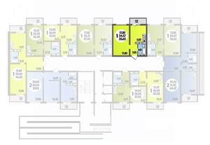 1-к квартира, строящийся дом, 36м2, 11/16 этаж