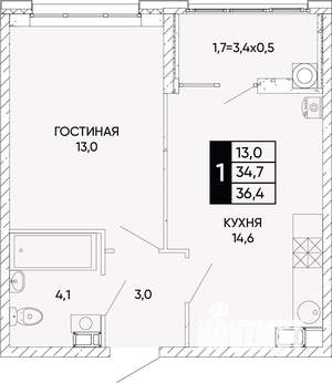 Фото квартиры на продажу (1)