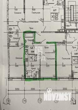 1-к квартира, вторичка, 40м2, 9/20 этаж