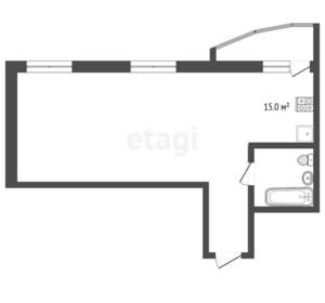 2-к квартира, вторичка, 67м2, 9/20 этаж