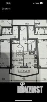 1-к квартира, вторичка, 37м2, 16/22 этаж