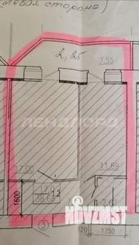 1-к квартира, вторичка, 39м2, 3/17 этаж