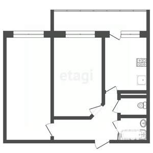 2-к квартира, вторичка, 62м2, 5/10 этаж