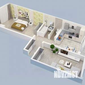 2-к квартира, вторичка, 50м2, 2/5 этаж