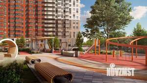 2-к квартира, строящийся дом, 45м2, 8/25 этаж