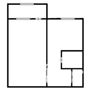 1-к квартира, вторичка, 40м2, 4/10 этаж