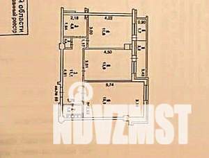 2-к квартира, вторичка, 63м2, 3/17 этаж