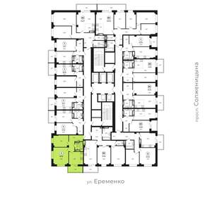 2-к квартира, вторичка, 56м2, 2/24 этаж
