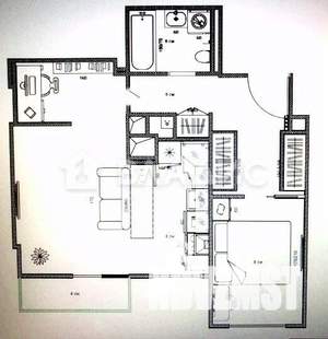 2-к квартира, вторичка, 49м2, 17/25 этаж