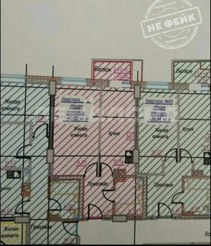 1-к квартира, вторичка, 40м2, 7/25 этаж