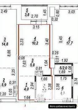 Студия квартира, вторичка, 27м2, 8/24 этаж