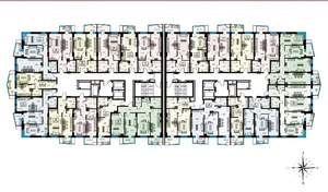 3-к квартира, сданный дом, 78м2, 2/26 этаж