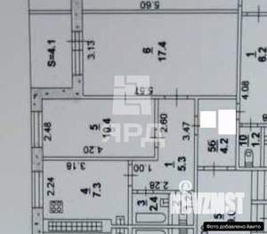 2-к квартира, вторичка, 44м2, 7/9 этаж