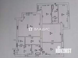 4-к квартира, вторичка, 167м2, 4/4 этаж