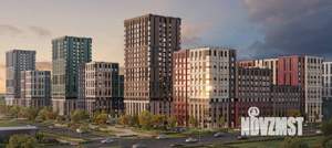 1-к квартира, строящийся дом, 32м2, 3/12 этаж