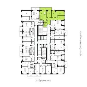 5-к квартира, вторичка, 101м2, 7/24 этаж
