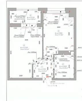 1-к квартира, вторичка, 41м2, 4/19 этаж