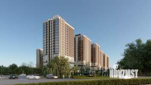 1-к квартира, строящийся дом, 39м2, 14/20 этаж