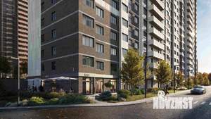 1-к квартира, вторичка, 41м2, 13/25 этаж