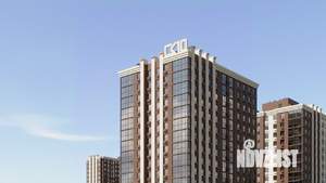 2-к квартира, строящийся дом, 38м2, 20/25 этаж