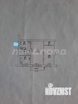 2-к квартира, вторичка, 41м2, 5/5 этаж