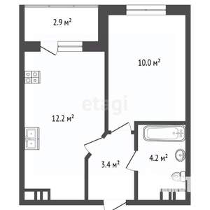 1-к квартира, вторичка, 32м2, 5/24 этаж