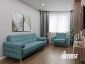 1-к квартира, вторичка, 43м2, 11/25 этаж