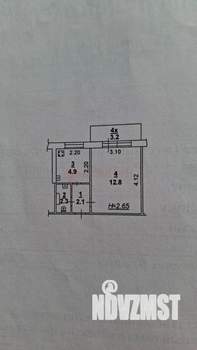 1-к квартира, вторичка, 22м2, 4/9 этаж