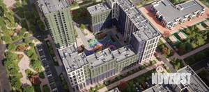 2-к квартира, строящийся дом, 61м2, 16/20 этаж
