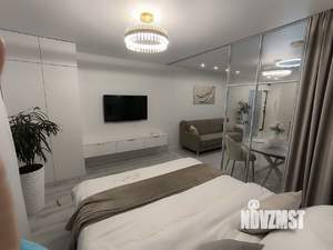 Студия квартира, сданный дом, 40м2, 15/17 этаж