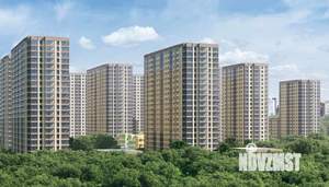 2-к квартира, строящийся дом, 65м2, 10/22 этаж