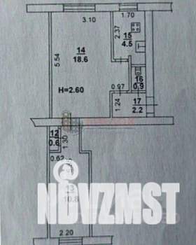 2-к квартира, вторичка, 37м2, 1/5 этаж