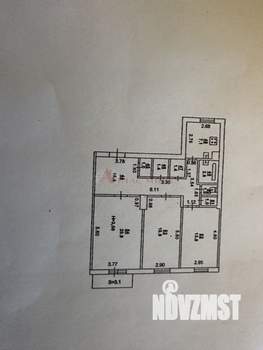 3-к квартира, вторичка, 81м2, 3/4 этаж