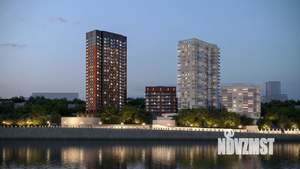 2-к квартира, строящийся дом, 60м2, 10/24 этаж