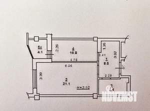 1-к квартира, вторичка, 50м2, 9/18 этаж
