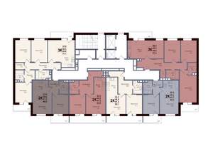 2-к квартира, вторичка, 48м2, 3/25 этаж