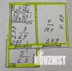 1-к квартира, вторичка, 35м2, 3/10 этаж