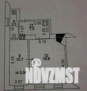 2-к квартира, вторичка, 40м2, 1/2 этаж