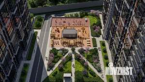 3-к квартира, строящийся дом, 54м2, 17/24 этаж