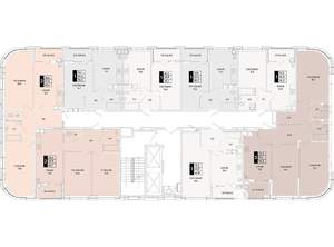 2-к квартира, вторичка, 70м2, 4/22 этаж