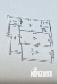 2-к квартира, вторичка, 66м2, 3/20 этаж