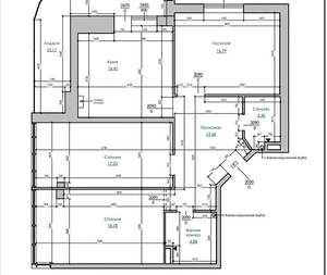 3-к квартира, вторичка, 108м2, 20/22 этаж