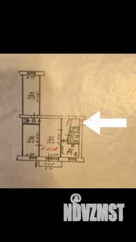 3-к квартира, вторичка, 56м2, 2/5 этаж