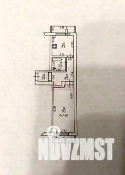 1-к квартира, вторичка, 48м2, 2/3 этаж