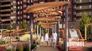 1-к квартира, вторичка, 43м2, 16/25 этаж