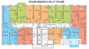 1-к квартира, вторичка, 39м2, 17/26 этаж