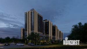 2-к квартира, строящийся дом, 58м2, 16/20 этаж