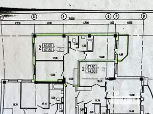2-к квартира, вторичка, 64м2, 9/18 этаж
