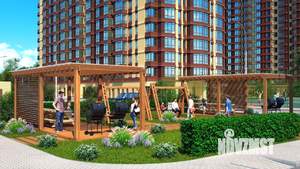 2-к квартира, вторичка, 55м2, 25/25 этаж